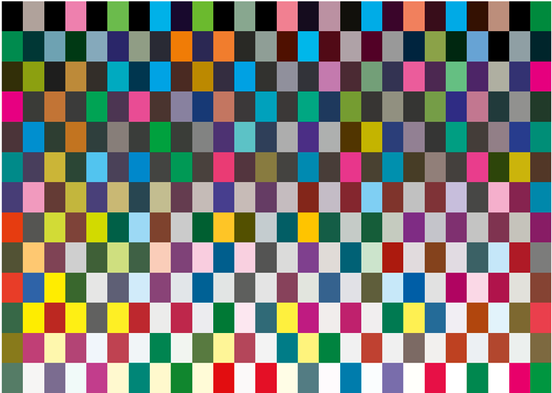 CMYK MINI ICC chart